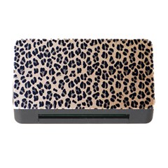 Background Pattern Leopard Memory Card Reader With Cf by Amaryn4rt