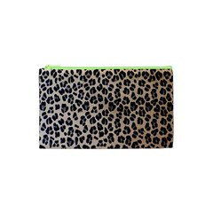 Background Pattern Leopard Cosmetic Bag (xs) by Amaryn4rt