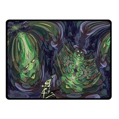 Backdrop Background Abstract Double Sided Fleece Blanket (small)  by Amaryn4rt