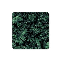 Dark Flora Photo Square Magnet by dflcprints