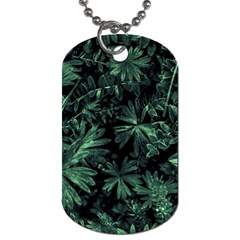 Dark Flora Photo Dog Tag (one Side) by dflcprints