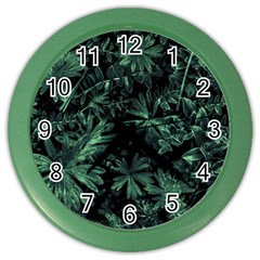 Dark Flora Photo Color Wall Clocks by dflcprints