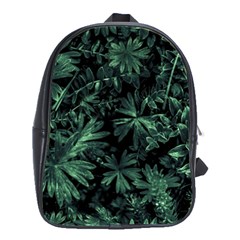 Dark Flora Photo School Bags(large)  by dflcprints