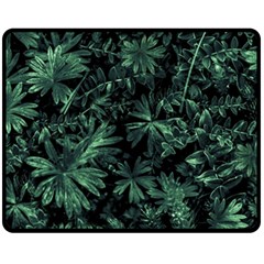 Dark Flora Photo Fleece Blanket (medium)  by dflcprints