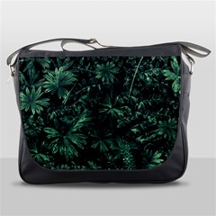 Dark Flora Photo Messenger Bags by dflcprints