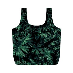 Dark Flora Photo Full Print Recycle Bags (m)  by dflcprints