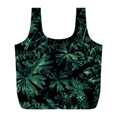 Dark Flora Photo Full Print Recycle Bags (l)  by dflcprints