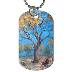 Turkeys Dog Tag (One Side)