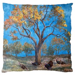 Turkeys Standard Flano Cushion Case (two Sides) by digitaldivadesigns