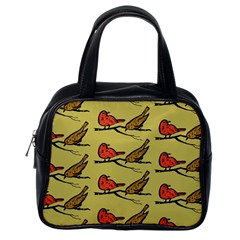 Bird Birds Animal Nature Wild Wildlife Classic Handbags (one Side) by Amaryn4rt