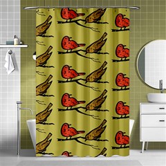 Bird Birds Animal Nature Wild Wildlife Shower Curtain 48  X 72  (small)  by Amaryn4rt