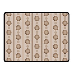 Background Rough Stripes Brown Tan Fleece Blanket (small) by Amaryn4rt