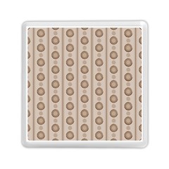 Background Rough Stripes Brown Tan Memory Card Reader (square)  by Amaryn4rt