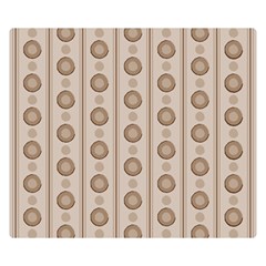 Background Rough Stripes Brown Tan Double Sided Flano Blanket (small)  by Amaryn4rt