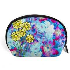 Backdrop Background Flowers Accessory Pouches (large)  by Amaryn4rt