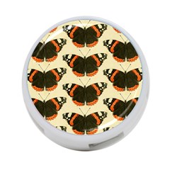 Butterfly Butterflies Insects 4-port Usb Hub (one Side) by Amaryn4rt