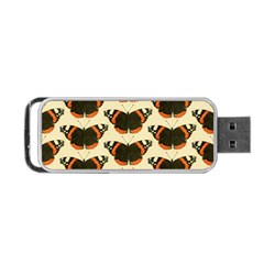 Butterfly Butterflies Insects Portable Usb Flash (one Side) by Amaryn4rt