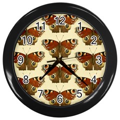 Butterfly Butterflies Insects Wall Clocks (black) by Amaryn4rt