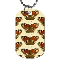 Butterfly Butterflies Insects Dog Tag (one Side) by Amaryn4rt