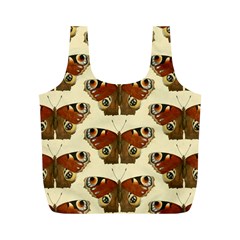 Butterfly Butterflies Insects Full Print Recycle Bags (m)  by Amaryn4rt