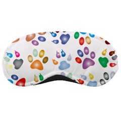 Colorful Prismatic Rainbow Animal Sleeping Masks by Amaryn4rt