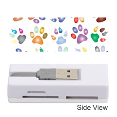 Colorful Prismatic Rainbow Animal Memory Card Reader (stick)  by Amaryn4rt