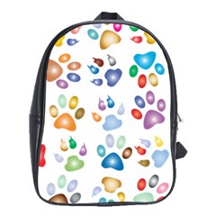 Colorful Prismatic Rainbow Animal School Bags (xl)  by Amaryn4rt