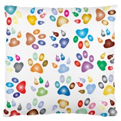 Colorful Prismatic Rainbow Animal Large Flano Cushion Case (two Sides) by Amaryn4rt