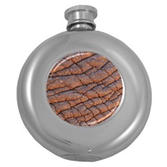 Elephant Skin Round Hip Flask (5 Oz) by Amaryn4rt