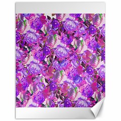 Flowers Abstract Digital Art Canvas 18  X 24   by Amaryn4rt