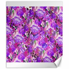 Flowers Abstract Digital Art Canvas 20  X 24   by Amaryn4rt