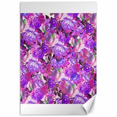 Flowers Abstract Digital Art Canvas 20  X 30   by Amaryn4rt