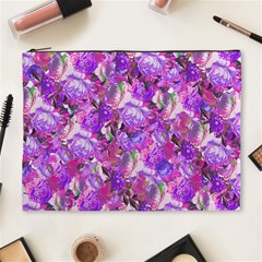 Flowers Abstract Digital Art Cosmetic Bag (xl) by Amaryn4rt