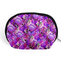 Flowers Abstract Digital Art Accessory Pouches (medium)  by Amaryn4rt