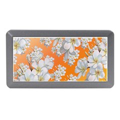 Flowers Background Backdrop Floral Memory Card Reader (mini) by Amaryn4rt