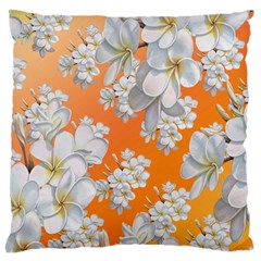 Flowers Background Backdrop Floral Large Cushion Case (one Side) by Amaryn4rt