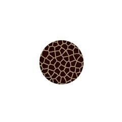 Giraffe Animal Print Skin Fur 1  Mini Buttons