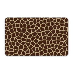 Giraffe Animal Print Skin Fur Magnet (Rectangular)