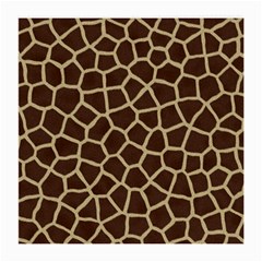 Giraffe Animal Print Skin Fur Medium Glasses Cloth (2-side) by Amaryn4rt