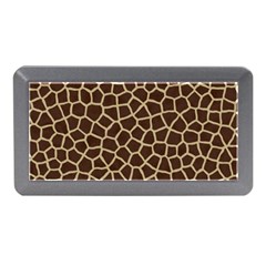 Giraffe Animal Print Skin Fur Memory Card Reader (Mini)