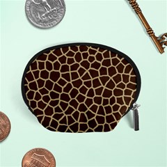 Giraffe Animal Print Skin Fur Accessory Pouches (Small) 