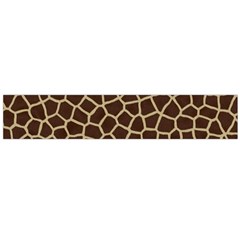 Giraffe Animal Print Skin Fur Flano Scarf (Large)