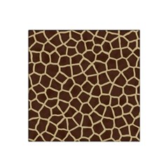 Giraffe Animal Print Skin Fur Satin Bandana Scarf