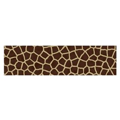 Giraffe Animal Print Skin Fur Satin Scarf (oblong) by Amaryn4rt