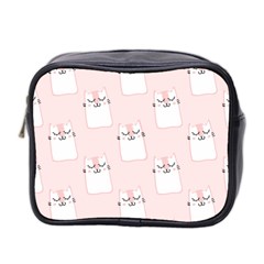 Pattern Cat Pink Cute Sweet Fur Mini Toiletries Bag 2-side by Amaryn4rt