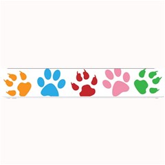 Paw Print Paw Prints Background Small Bar Mats by Amaryn4rt