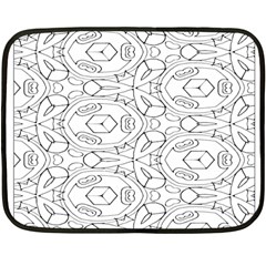 Pattern Silly Coloring Page Cool Fleece Blanket (mini) by Amaryn4rt