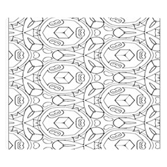 Pattern Silly Coloring Page Cool Double Sided Flano Blanket (small)  by Amaryn4rt