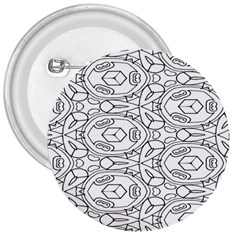 Pattern Silly Coloring Page Cool 3  Buttons by Amaryn4rt