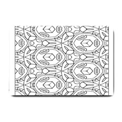 Pattern Silly Coloring Page Cool Small Doormat  by Amaryn4rt